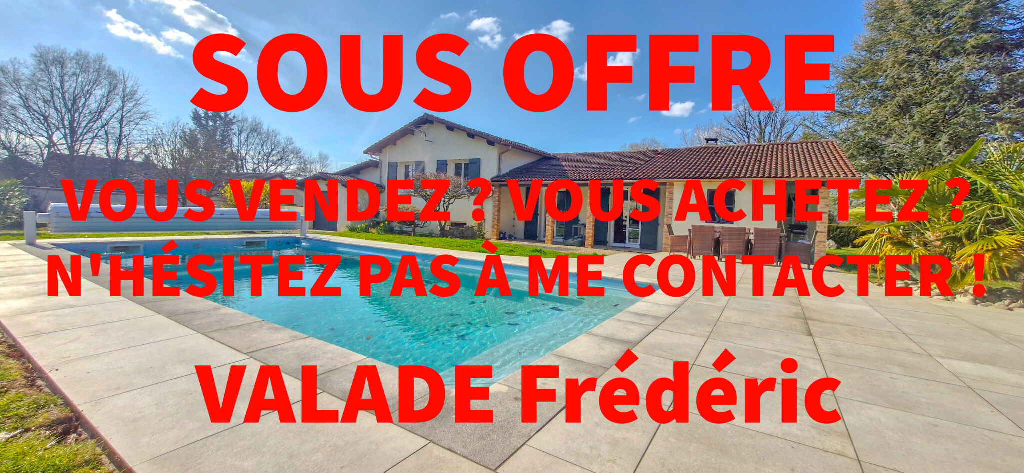 Agence immobilière de VALADE Frédéric