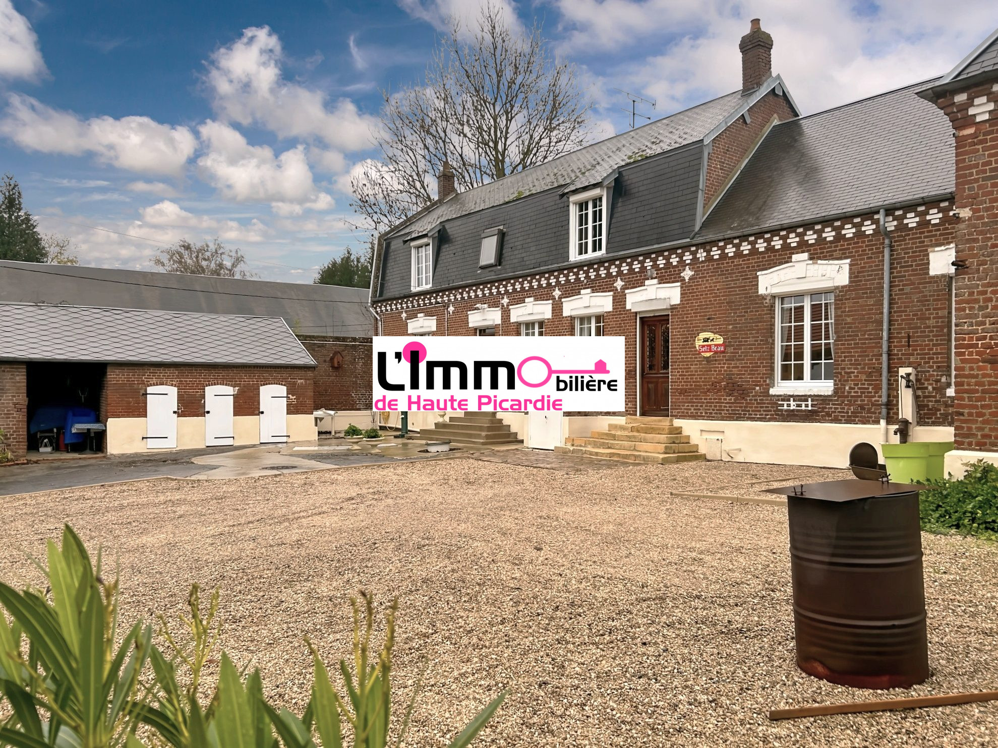 Agence immobilière de L'IMMOBILIERE DE HAUTE PICARDIE